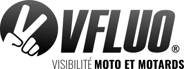 VFLUO - Veste Moto Homme/Femme 100% Kevlar, Protections