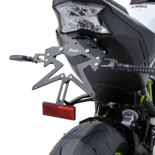 Nummernschildhalterung Aluminium Ermax Kawasaki Z900 2020-2023 - Moto Vision
