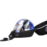 Sac de protection pour casque de moto, doux et lisse, poche à cordon de  serrage pour Scooter, vélo de cyclomoteur, demi-couvercle - AliExpress