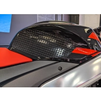 Grip de réservoir evo noir eazi-grip aprilia rsv4 / tuono v4 2021+