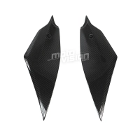 Ecopes latérales carbone vernis pour yamaha  yzf-r6 2017-2019