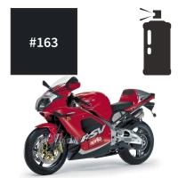 Peinture en spray aprilia diablo black rsv1000 2001