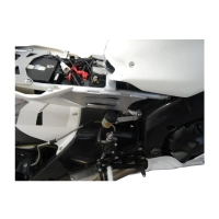 Bâti arrière en aluminium type r6 2017 motoholders pour yamaha r6 2008-2016