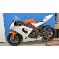 Tête de fourche poly bikeplast kawasaki zx10r 2008 - 2010