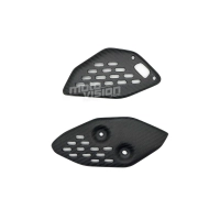 Paire de repose pieds carbone mat yamaha mt03