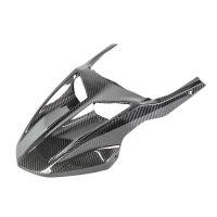 Tête de fourche carbone vernis bmw f800gs 2014-2018