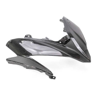 Tête de fourche carbone vernis kawasaki ninja 650 2017-2019