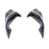 Ecopes de flanc centrales carbone vernis kawasaki ninja 650 2017-2019