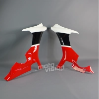 Kit de carénage en abs rouge gytr pour yamaha r1 2015 -