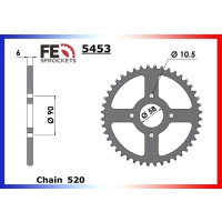 Kit chaine france equipement honda cb500f/x 2013-2021 rx'ring super renforcee 15x41 rk520fex