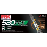 Kit chaine france equipement honda cb500f/x 2013-2021 rx'ring super renforcee 15x41 rk520fex