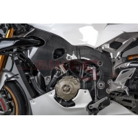 Protection de cadre gauche carbone bikesplast honda cbr1000rr 2017-2019