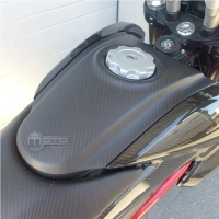 Cache réservoir carbone ducati hyperstrada hypermotard 2013-2018