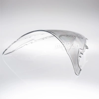 Bulle transparente double courbure yamaha r6 2003-2005