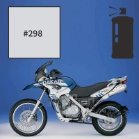 Peinture en spray bmw aura white f 650 gs / dakar 2002-2004