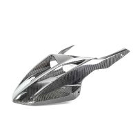 Tête de fourche carbone vernis bmw f800gs 2014-2018