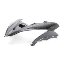 Tête de fourche carbone vernis kawasaki ninja 650 2017-2019