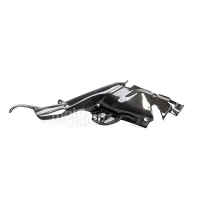 Protection d'échappement carbone yamaha r1 2009-2012