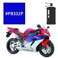 Peinture en spray honda pearl heron blue cbr1000r 2004 