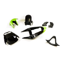 Kit de carénage en abs peint pour kawasaki zx6r 03-04