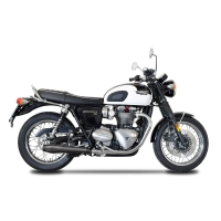 Echappement spark triumph bonneville t120 2016- modèle sinfonia / inox