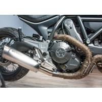 Echappement spark ducati scrambler 2015-2017 modèle evo v / finition inox