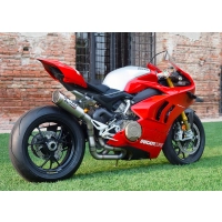 Demi ligne spark ducati panigale v4r / v4 2018-2019 modèle grid-o / finition titane