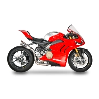 Demi ligne spark ducati panigale v4r / v4 2018-2019 modèle grid-o / finition titane