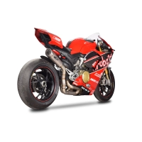 Demi ligne spark ducati panigale v4r / v4 2018-2019 modèle grid-o / finition titane