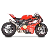 Demi ligne spark ducati panigale v4r / v4 2018-2019 modèle grid-o / finition titane