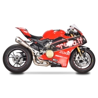 Demi ligne spark ducati panigale v4r / v4 2018-2019 modèle konix / finition titane