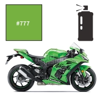 Peinture en spray kawasaki lime green zx10r 2014-2018