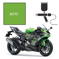 Peinture kawasaki lime green zx6r 2005-2018