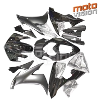 Kit de carénage en abs peint pour yamaha r1 2009-2011 noir brillant