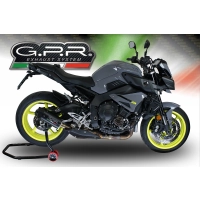 Pot gpr furore noir - homologue yamaha mt-10 / fj-10 2017/19