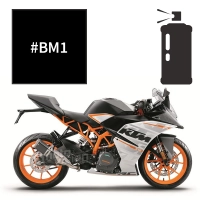 Peinture en spray  noir mat ktm duke 690 rc 125 390 2014-2019