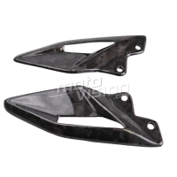 Paire de reposes pieds carbone triumph 765/800/1050 street triple r/s/rs 2017-..