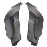 Caches réservoir carbone brillant kawasaki zx10r 2016-2020