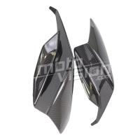 Paire d'ailerons carbone pour aprilia rsv4 2021-