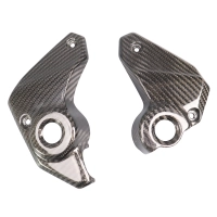 Paire de caches cadre carbone kawasaki z650 rs 2022-