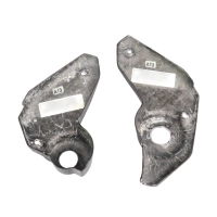 Paire de caches cadre carbone kawasaki z650 rs 2022-