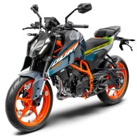 Caches sous selle pilote carbone ktm duke 390 2024-