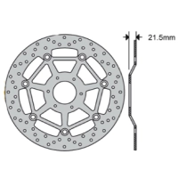 Disque de frein avant flottant type rond fe.fl56502