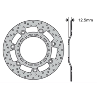 Disque de frein avant flottant type rond fe.fl96502