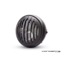 Phare avant led 7,7" phare et code prison grill