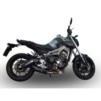 Pot gpr furore noir - homologué  - yamaha 850 mt-09 / fz-09 2014/15 - catalytique