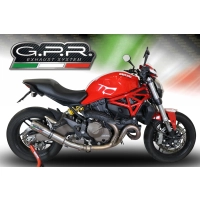 Pot gpr m3 titane  - homologue ducati monster 1200 r/s 2017/19