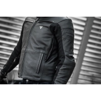 Veste moto homme été/hiver en cuir shima shadow tfl - coupe régulière