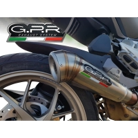 Pot gpr powercone inox - homologue ducati 1260 multistrada 2018/19