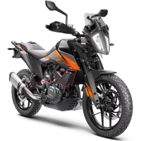 Ecopes de radiateur carbone ktm 390 adventure 2020-